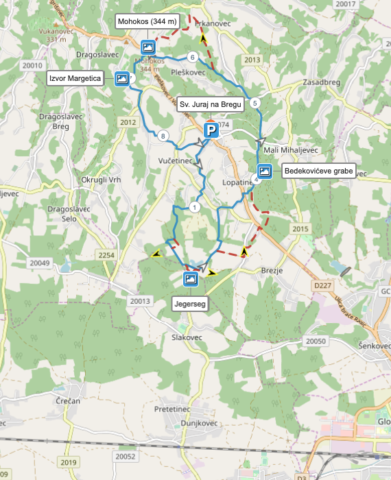 Prikaz na karti 04 STAZA SVETOG JURJA Prikaz na karti 04 STAZA SVETOG JURJA